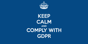 Keep Calm and GDPR